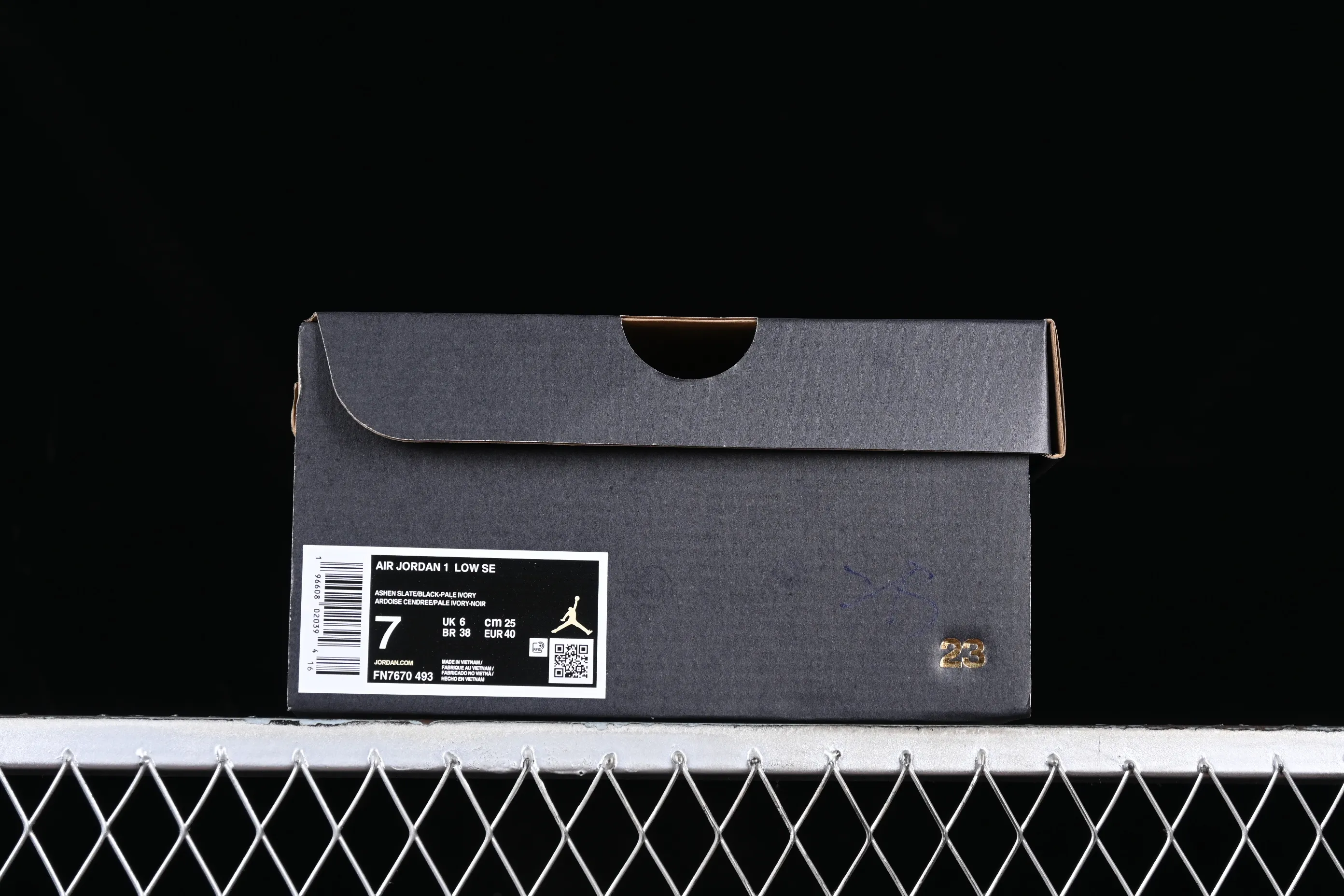 All categories Air Jordan Jordan series basketball shoes Air Jordan 1 Low Air Jordan 1 Low SE "WRMK" AJ1 Joe 1 Sashiko embroidery low-top cultural casual sneakers FN7670-493
